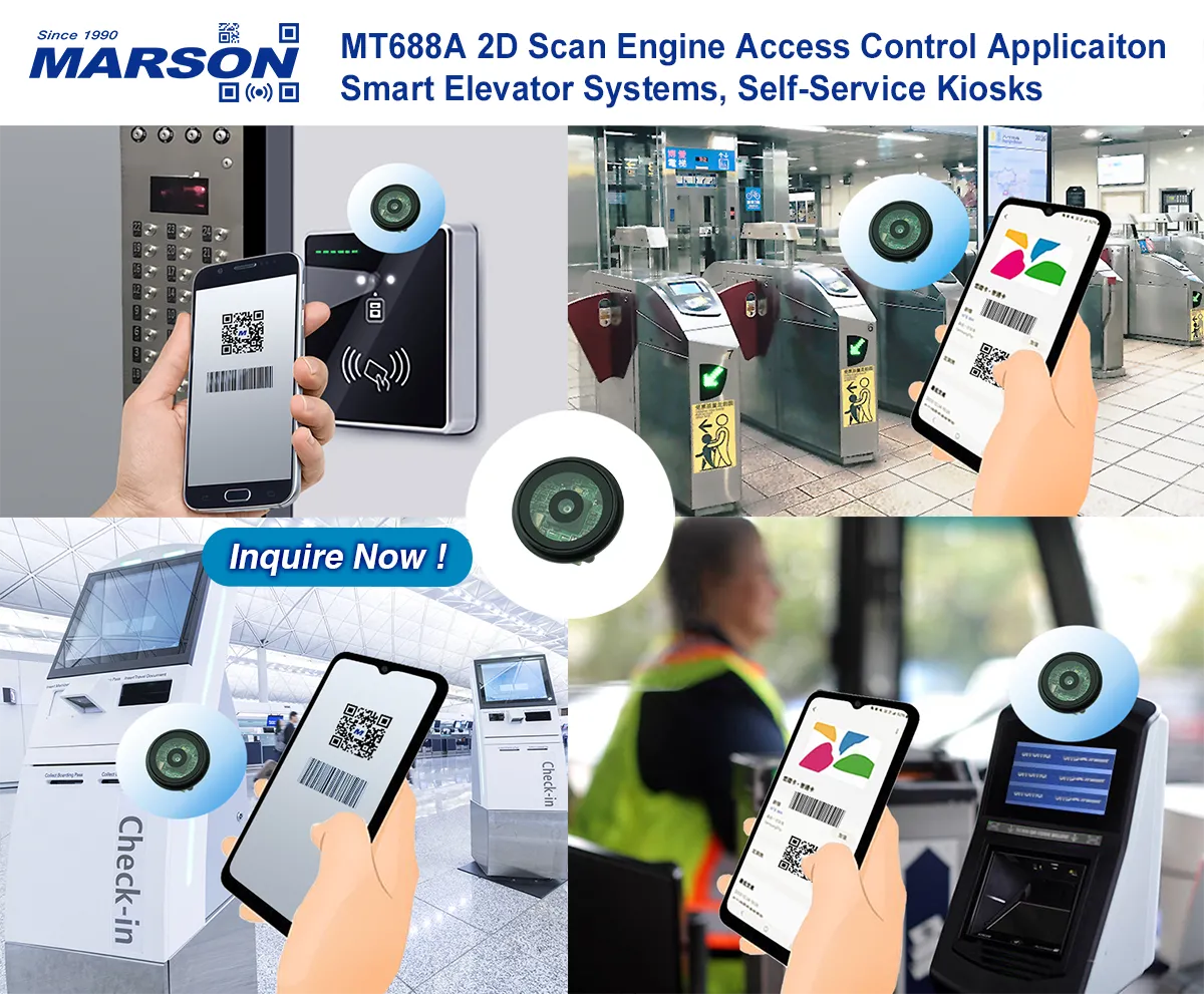 Scan_Engine_MT688A_Access Control Barcode Scanning_Marson_1200x990